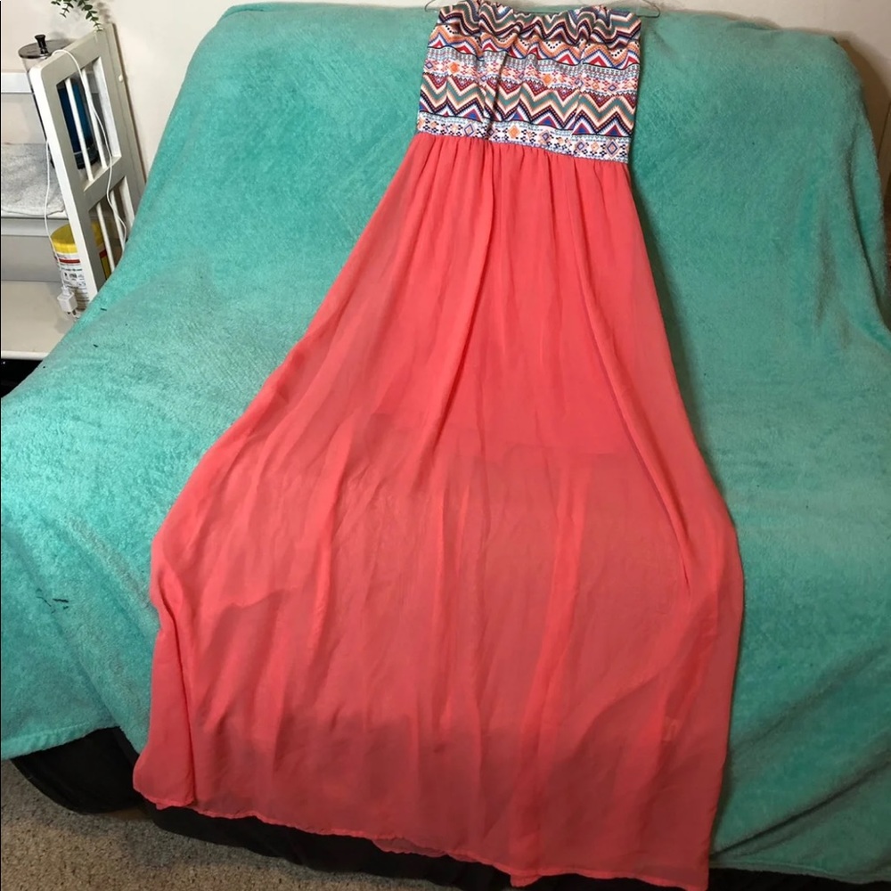 Aztec Maxi Dress 1x